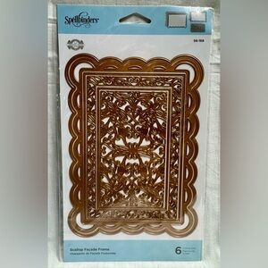 Spellbinders Scallop Facade Frame cutting dies